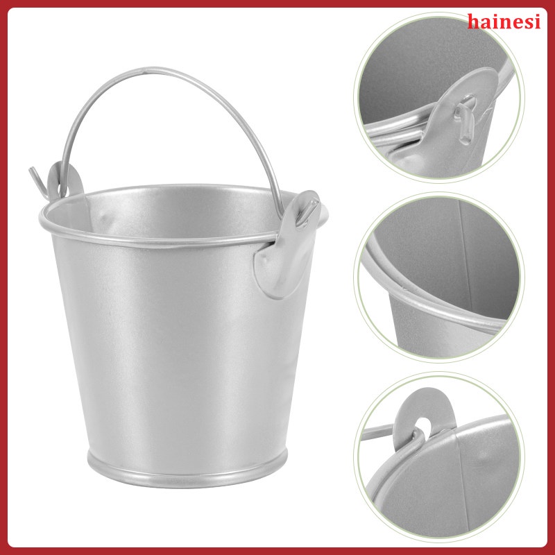 Xô Thiếc Trồng Khoai Tây Chiên Mini 6 Inch Tiện Dụng