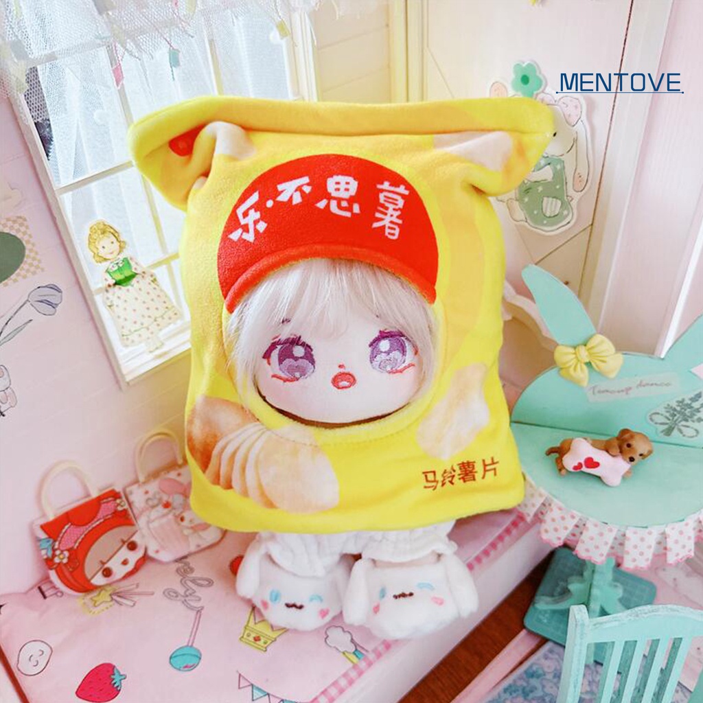 Búp Bê Nhồi Bông Hình Chip Khoai Tây Chiên 20cm Mềm Mại Đáng Yêu Cho Bé