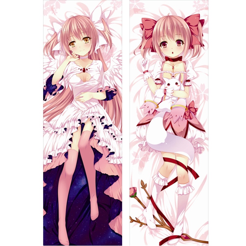 Vỏ Gối In Hình Nhân Vật Phim Anime Puella Magi Madoka Magica 60x180cm