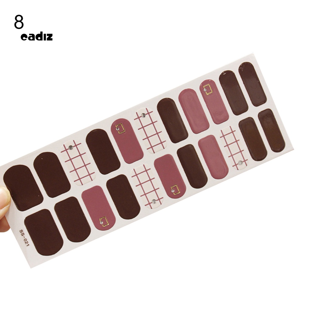Miếng Dán Trang Trí Móng Tay Tự Dính Chống Nước Tiện Dụng