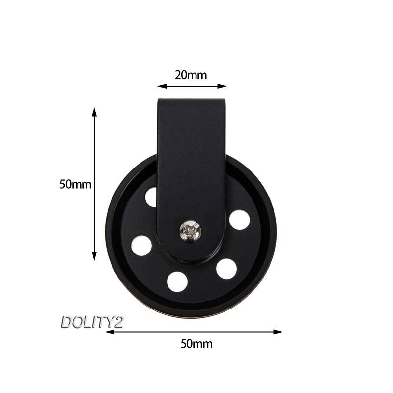 Bánh Xe Ròng Rọc Bằng Sắt Phong Cách Vintage [Dolity2] DIY Cho Đèn Trang Trại / Nhà Hàng