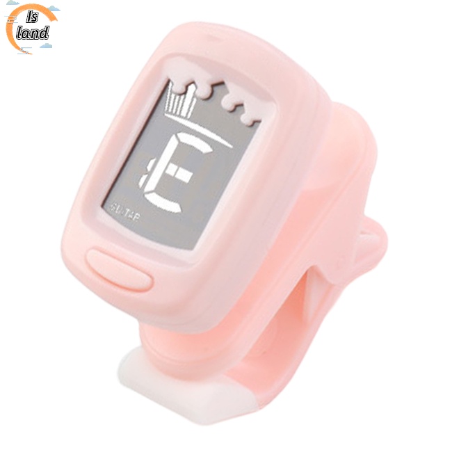 Kẹp Lên Dây Đàn Guitar / Bass / Violin / Ukulele Có Màn Hình LCD Hiển Thị Thông Dụng