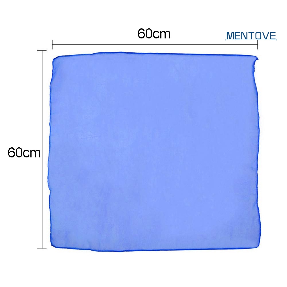 Set 12 Khăn Voan Vuông Màu Sắc Kẹo Ngọt Phụ Kiện Biểu Diễn Ảo Thuật Cho Bé