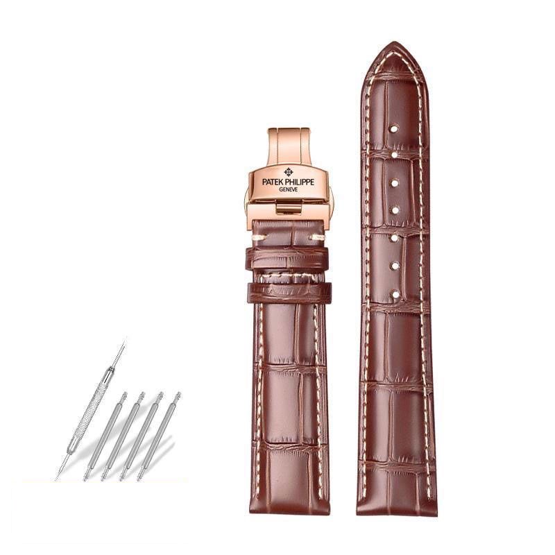 Dây Đeo Thay Thế Bằng Da Thật Cho Đồng Hồ Patek Philippe