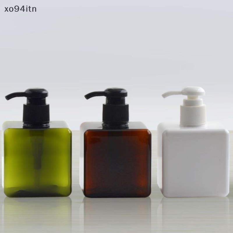 Bình Nhựa Rỗng 250ml Đựng Dầu Gội Có Vòi Bơm Tiện Dụng