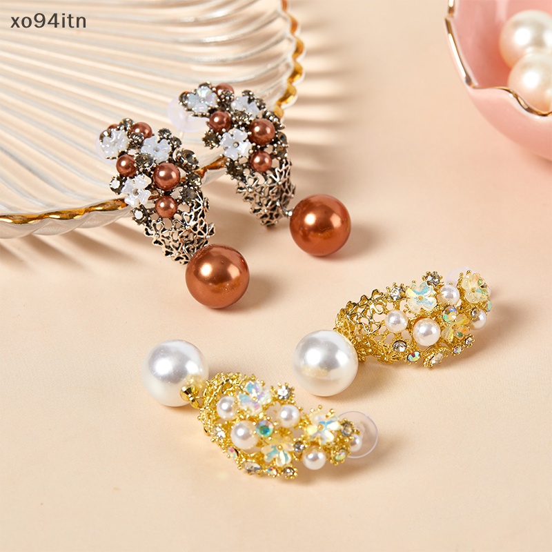 1 Đôi Bông Tai Ngọc Trai Thời Trang Thanh Lịch Dành Cho Nữ