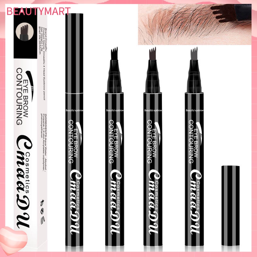 Bút Kẻ Mày CmaaDu Dạng Lỏng Lâu Trôi Chống Thấm Nước