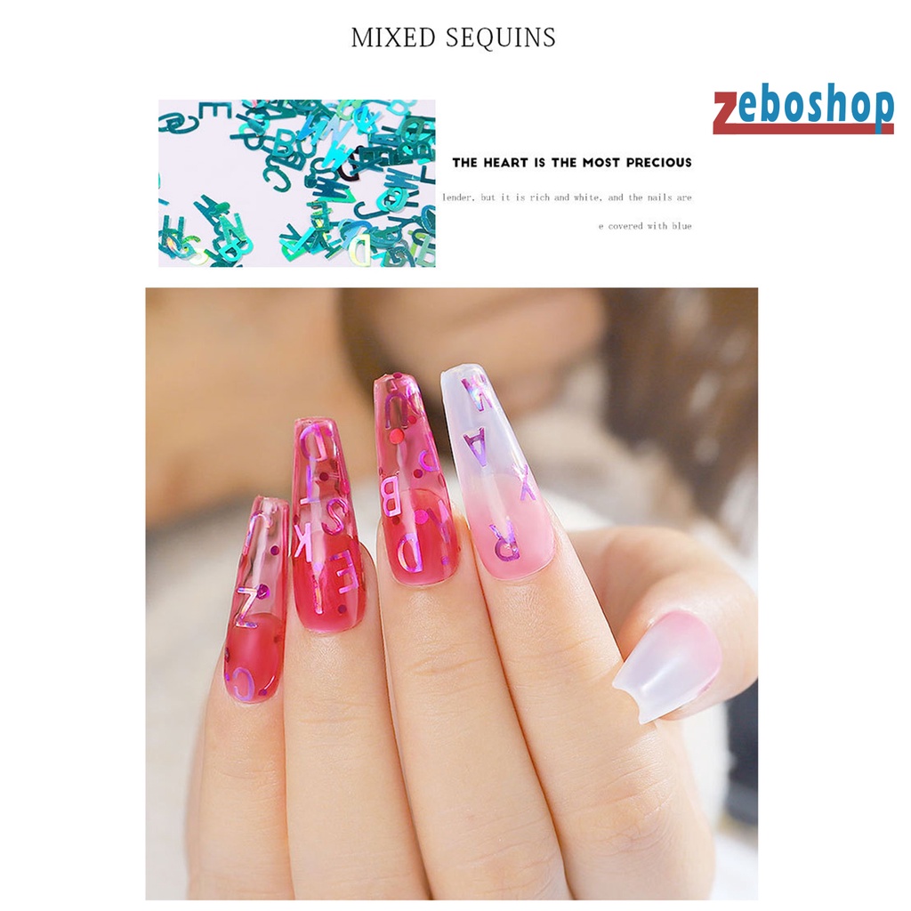 Sơn Móng Tay Siêu Mỏng Họa Tiết Trái Tim Đính Kim Sa Lấp Lánh Thời Trang Cho Nữ