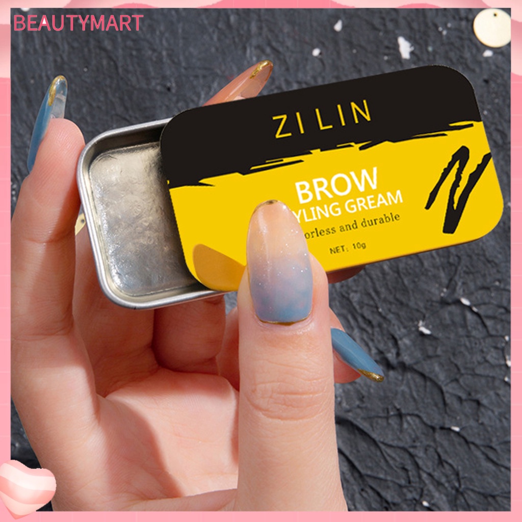 Xà Phòng Tạo Kiểu Lông Mày Tự Nhiên Lâu Trôi 10g Kèm Cọ Trang Điểm Cho Nữ