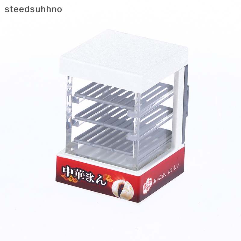 Mô Hình Hộp Hấp Bánh Bao Mini Trang Trí Nhà Búp Bê hhno