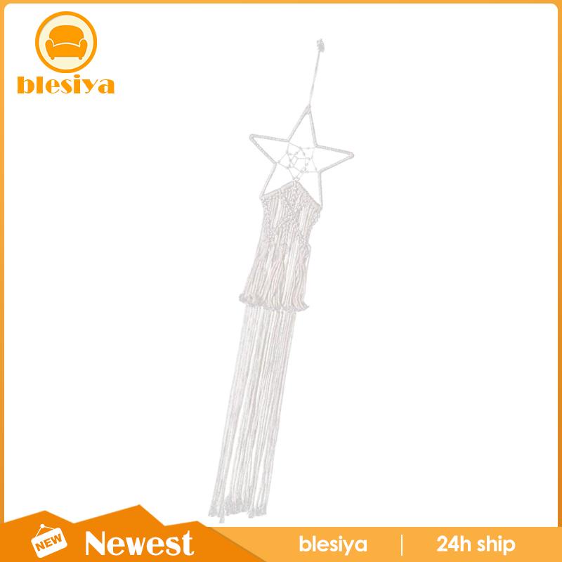 [Blesiya] Macrame Treo Tường Trang Trí Nghệ Thuật Phong Cách Bắc Âu Cho Nhà Nông Trại