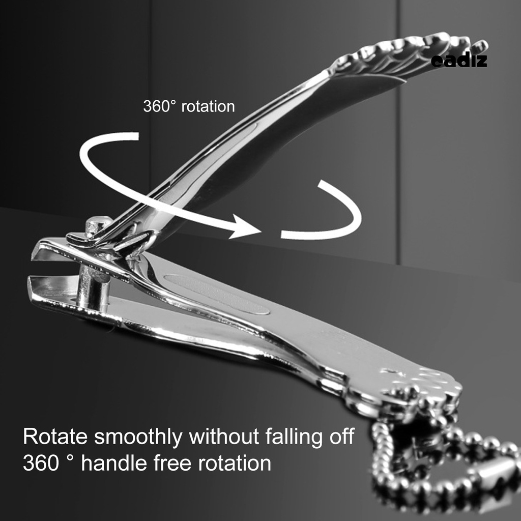 Bộ 2 Dụng Cụ Kéo Cắt Móng Bằng Thép Carbon Hình Bàn Chân Tiện Dụng