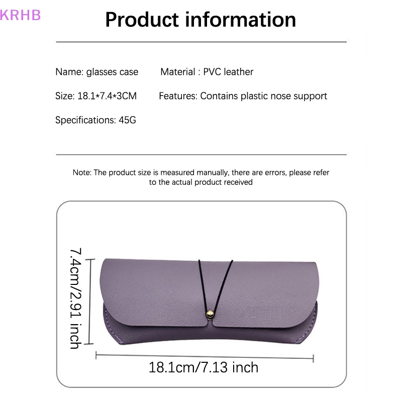 Túi Đựng Bảo Vệ Mắt Kính Thời Trang Unisex Mới