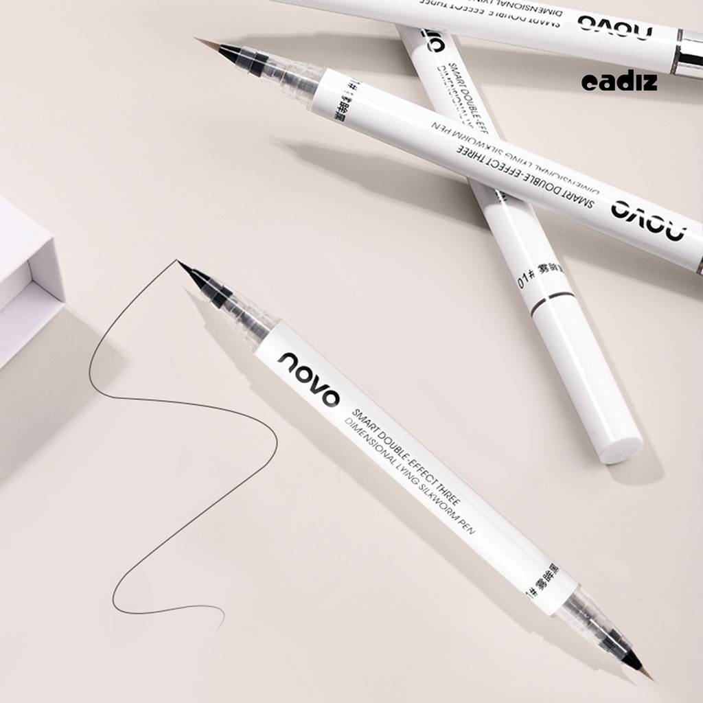 Bút Kẻ Mắt Hai Đầu 2 Trong 1 Nhanh Khô Chống Thấm Nước Và Mồ Hôi Không Bị Nhòe Tiện Lợi