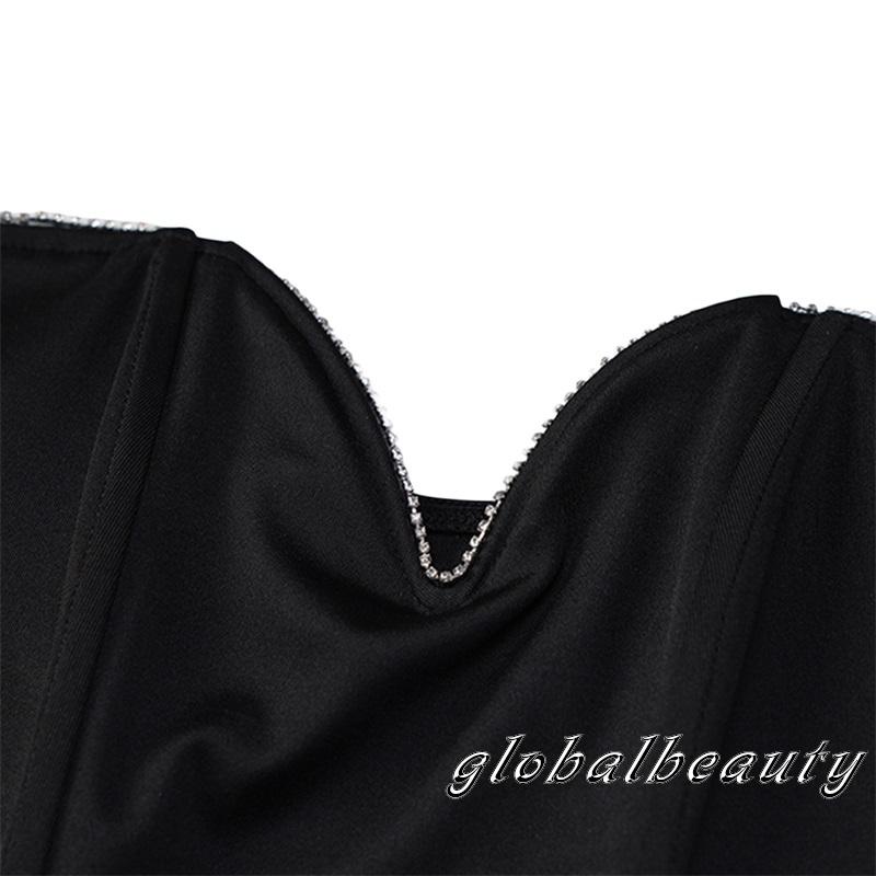 Áo Ống Cổ Chữ V Khoét Sâu Gợi Cảm Cho Nữ