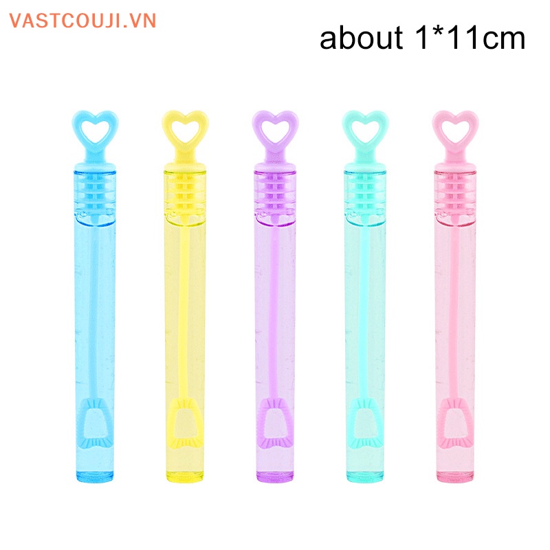 Bộ 10 Ống Thổi Bong Bóng Xà Phòng Trang Trí Tiệc Cưới