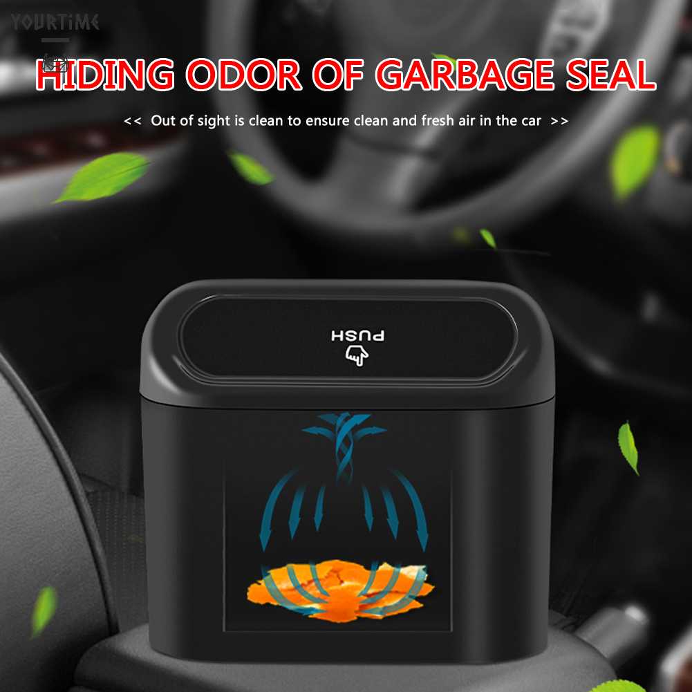 Hộp Đựng Rác 1L Gắn Sau Lưng Ghế Xe Hơi