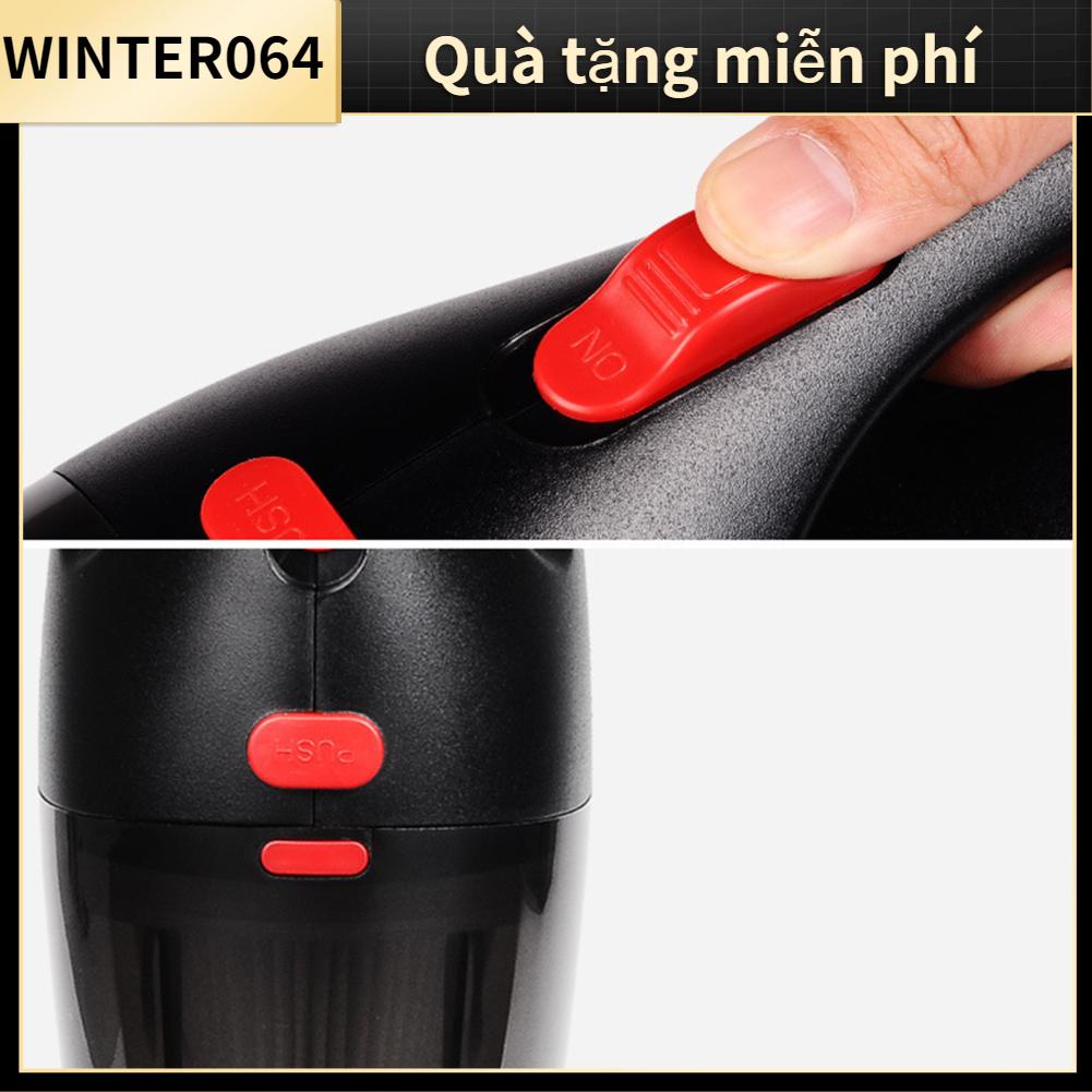 Máy Hút Bụi Cầm Tay Không Dây 120W Có Đèn LED Sử Dụng Khô Ướt Cho Xe Gia Đình Hạt Lỏng Tóc Trầm Tích Winter064