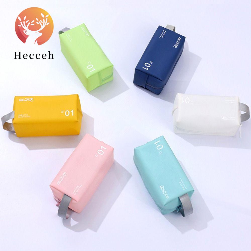 Túi Đựng Mỹ Phẩm Bằng Nhựa PVC Có Khóa Kéo Tiện Dụng
