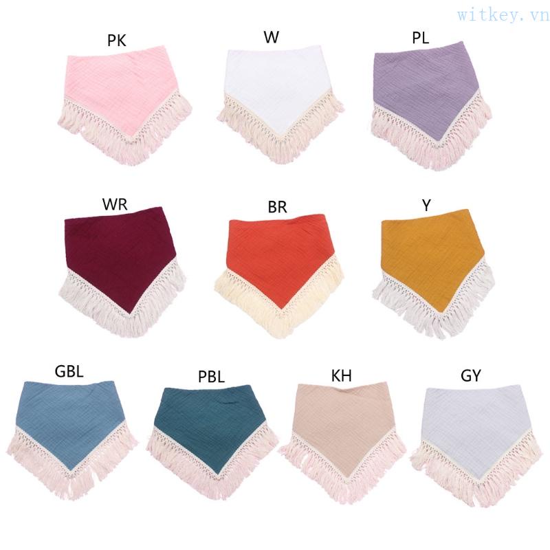 Khăn Lau Mồ Hôi Bằng Vải Mềm Thoáng Khí Cho Bé