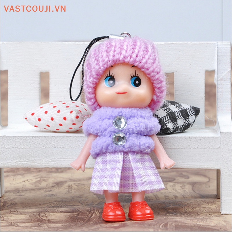 Set 6 Móc Khóa Hình Thú Nhồi Bông Đáng Yêu