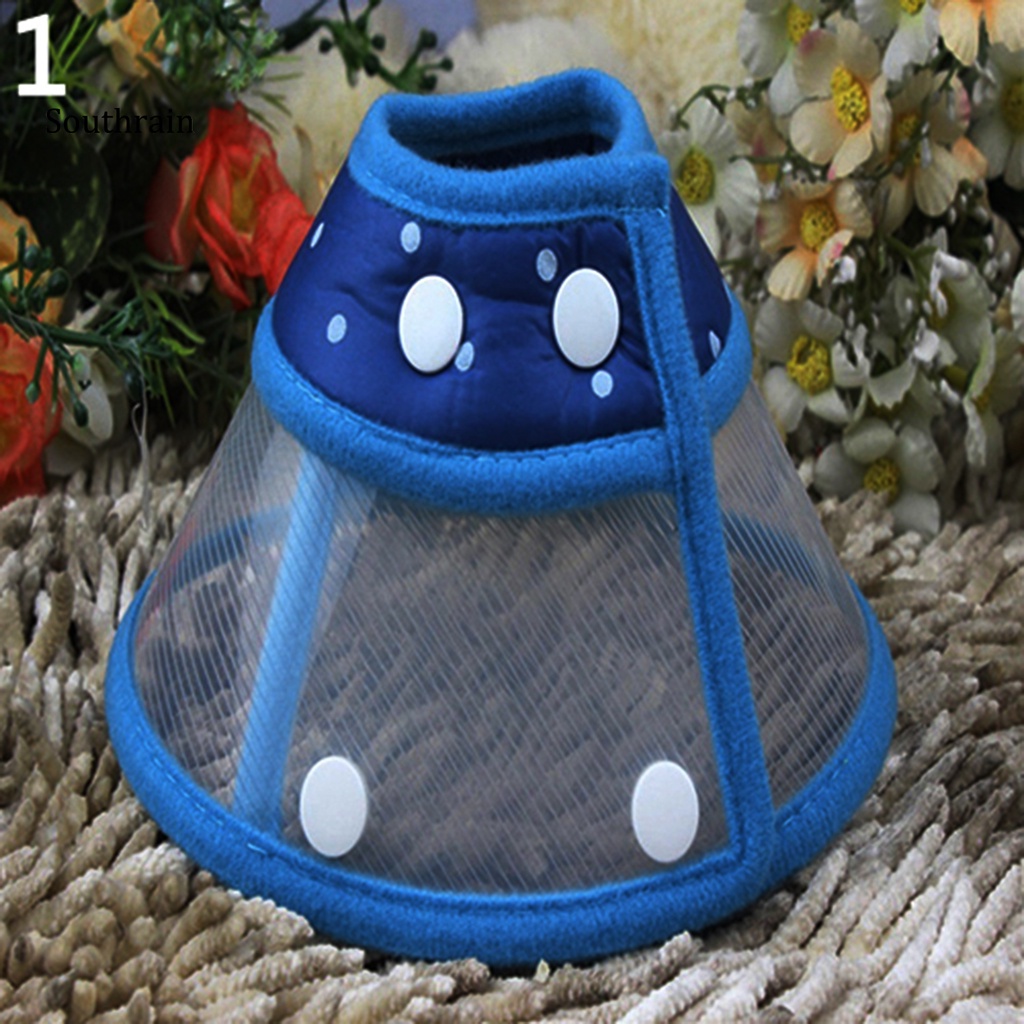 Vòng Đeo Cổ Bảo Vệ Chống Cắn Có Thể Giặt Và Tái Sử Dụng Cho Chó Mèo
