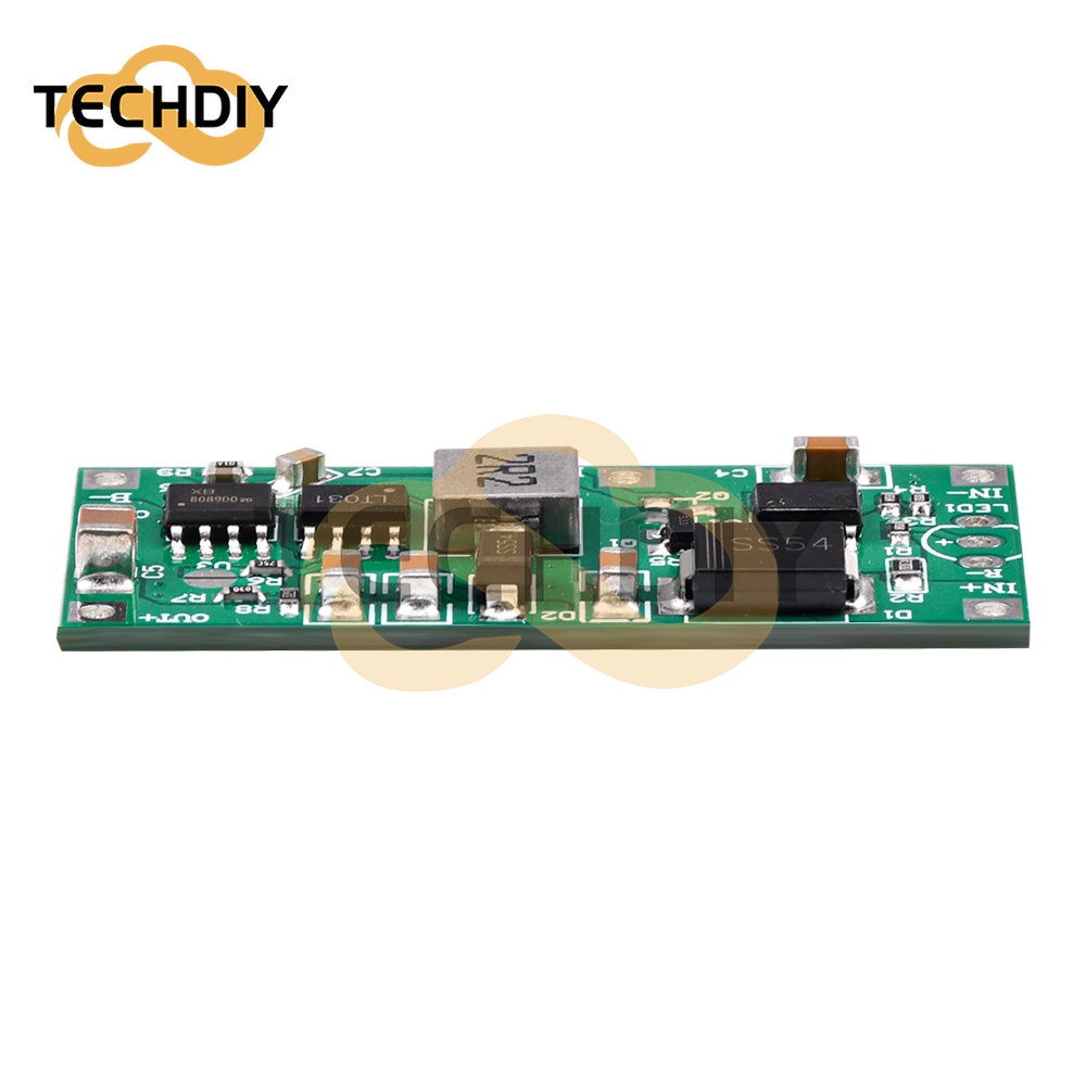 Mô Đun Tăng Áp Nguồn Điện DC UPS 5V 12V 15W 18650