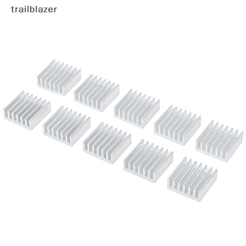 10 chip Tản Nhiệt Bằng Nhôm 14 * 14 * 6mm