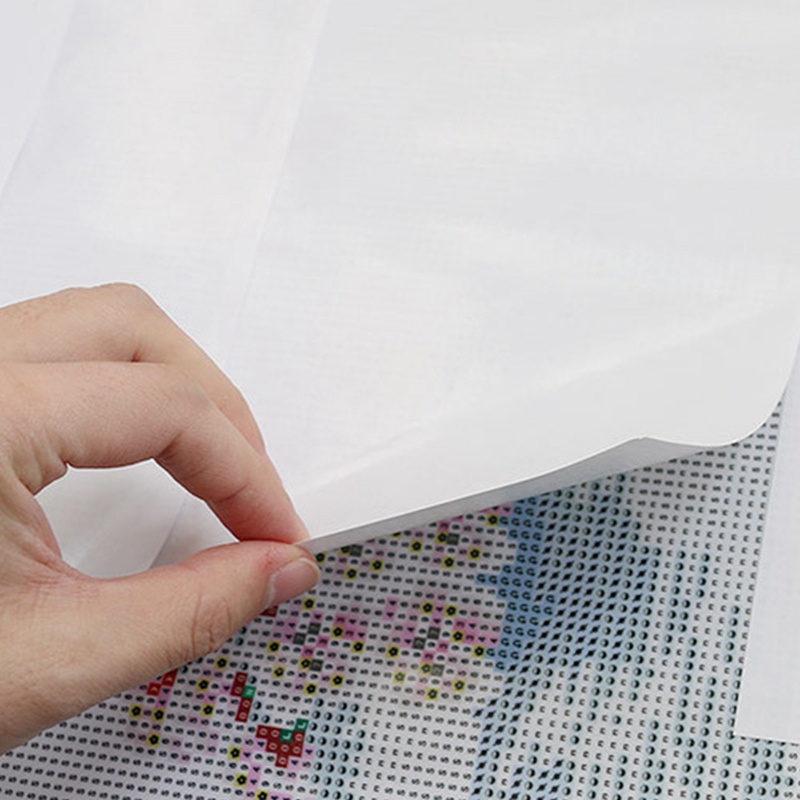 Bộ 50 Tấm Phim Dán Bảo Vệ Tranh Đính Đá A4A5A6 DIY