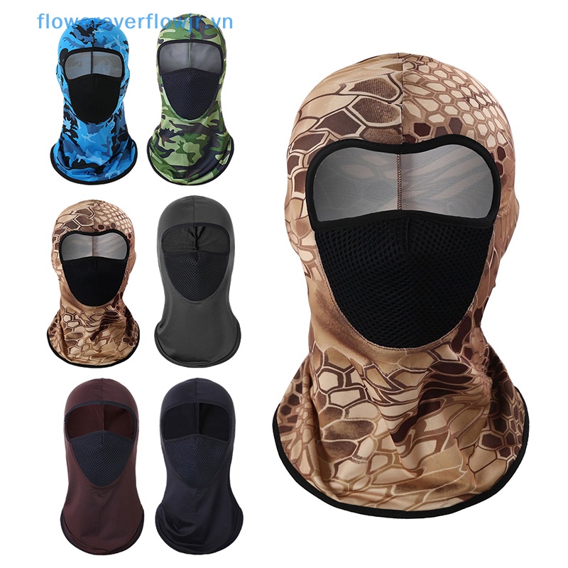Fjr Mặt Nạ Trùm Đầu Thoáng Khí Balaclava Cho Mũ Bảo Hiểm Xe Máy Chạy Xe Đạp