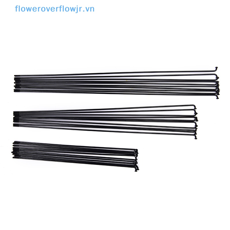 Bộ 10 Căm Xe Đạp 14G + Núm Vú 12mm 170~286mm Bằng Thép