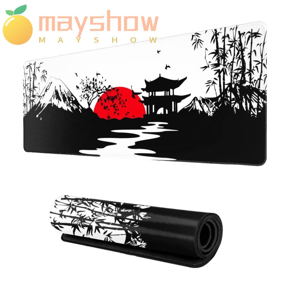 Tấm Lót Chuột Chơi Game Cỡ Lớn Viền Đen Đỏ