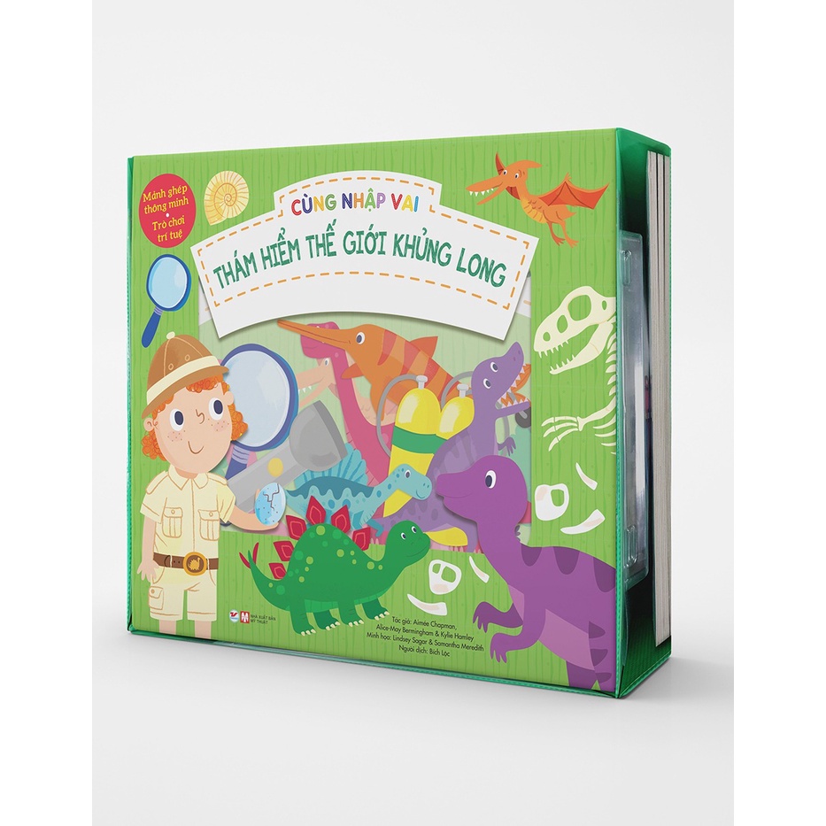 Sách - Cùng Nhập Vai - Thám Hiểm Thế Giới Khủng Long - TV