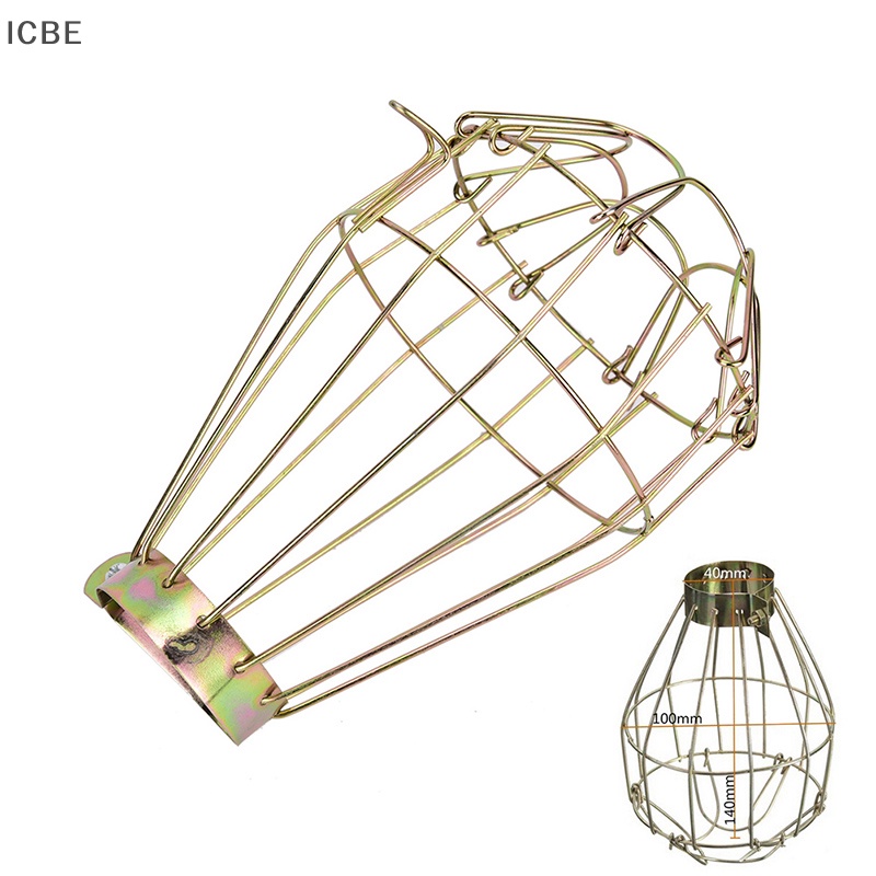 1 Khung Kẹp Bóng Đèn Bằng Sắt Phong Cách Retro