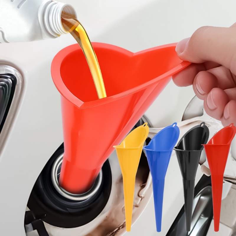 1 Phễu Rót Nhiên Liệu Bằng Nhựa Cho Xe Hơi Xe Máy
