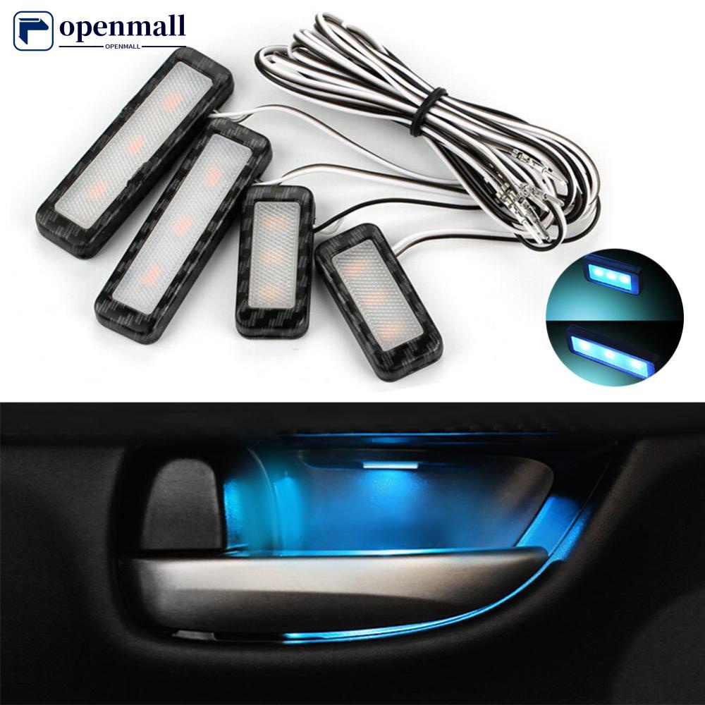 1 Đèn Led Cảnh Báo Mở Cửa Tự Động Trang Trí Nội Thất Xe Hơi F5Z5