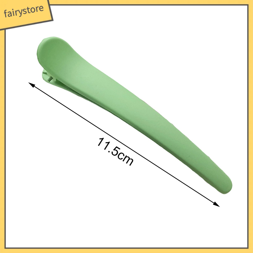 Kẹp Tạo Kiểu Tóc Màu Trơn Chống Trượt Gọn Nhẹ