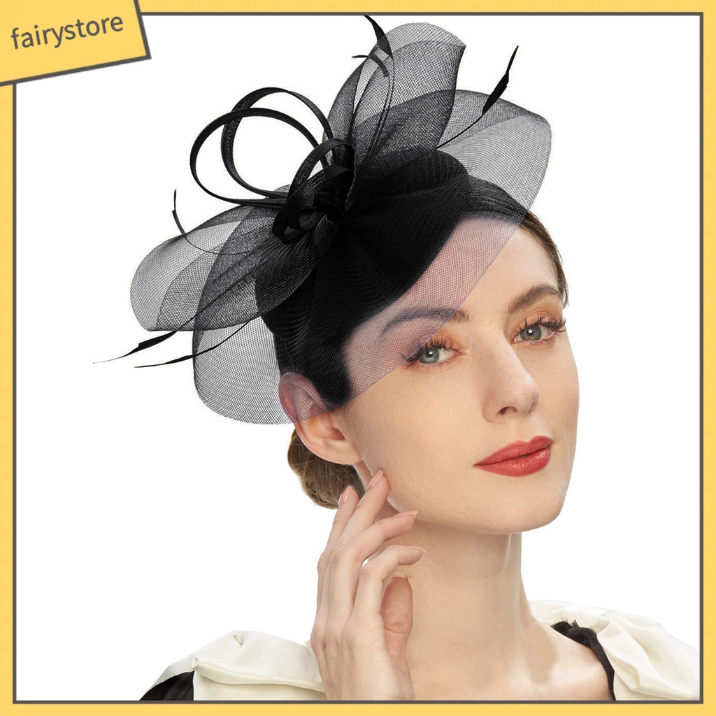 [FRO] Cài Tóc Đính Nơ Nhiều Màu Sắc Ngọt Ngào Phù Hợp Với Đám Cưới Cho Nữ