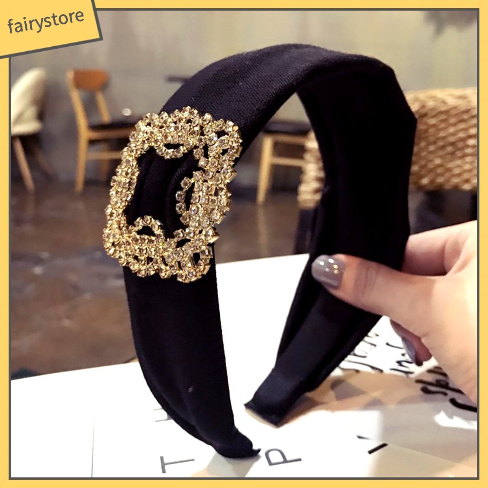 Cài Tóc Đính Đá Hình Chữ Nhật Bản To Thời Trang Cho Nữ