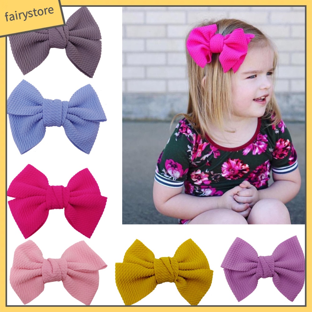 Kẹp Tóc Nơ Thời Trang Cho Bé Gái