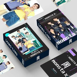 Hộp lomo monsta x 30 tấm ảnh bán buôn