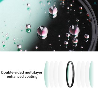 K&F CONCEPT Soft Focus Filter Diffusion Filter Lens Black Mist 1/8 with Waterproof Scratch-resistant for Camera Lens 72mm Diameter