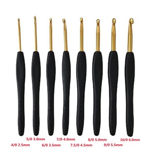 Set 8 Kim Móc Len Cán Đen Cán Vàng