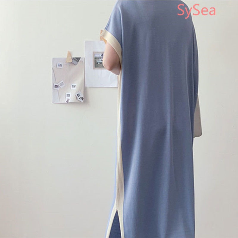 Đầm Dáng Rộng Plus Size Thời Trang Mùa Hè Hàn Quốc Dành Cho Nữ