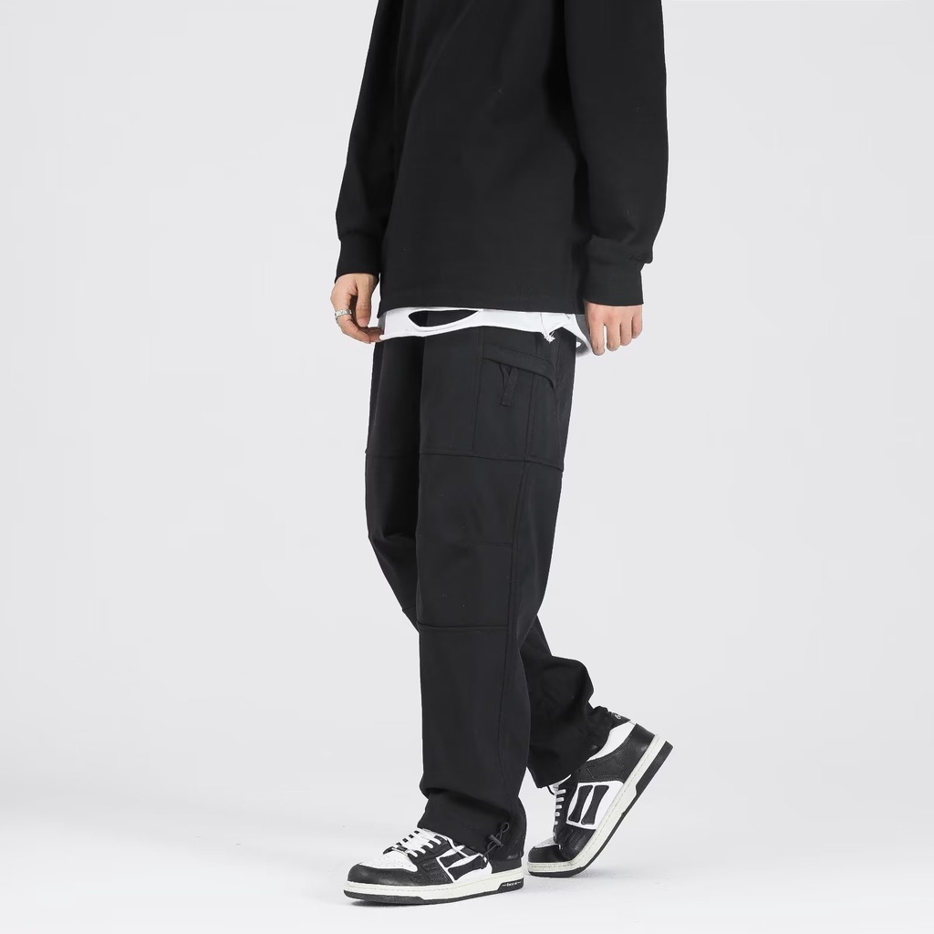 Quần Dài Thể Thao Dây Rút Phong Cách Đường Phố Mỹ Cá Tính Cho Nam