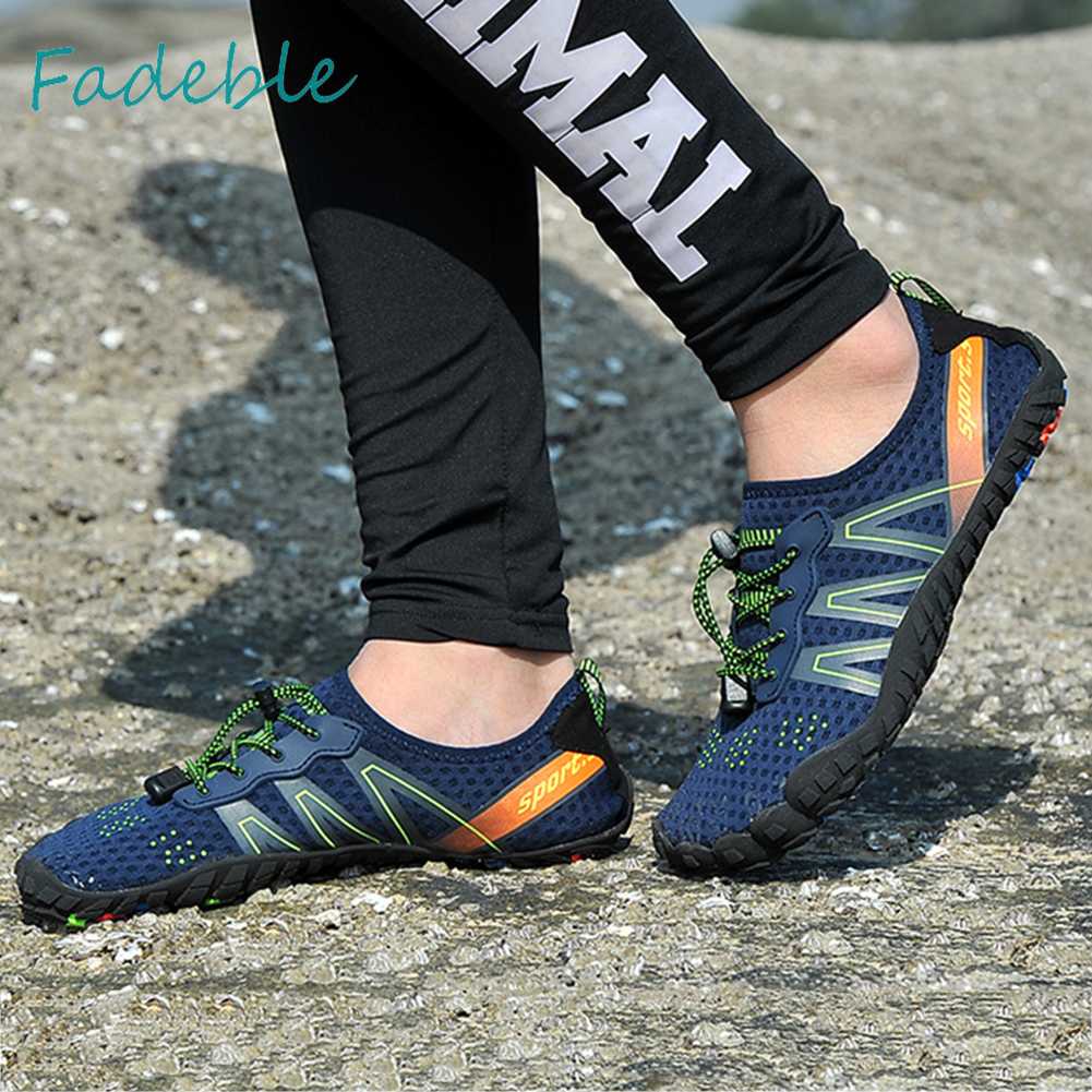 Giày Đi Biển Thiết Kế Đục Lỗ Thoáng Khí Thời Trang Cho Nam Và Nữ