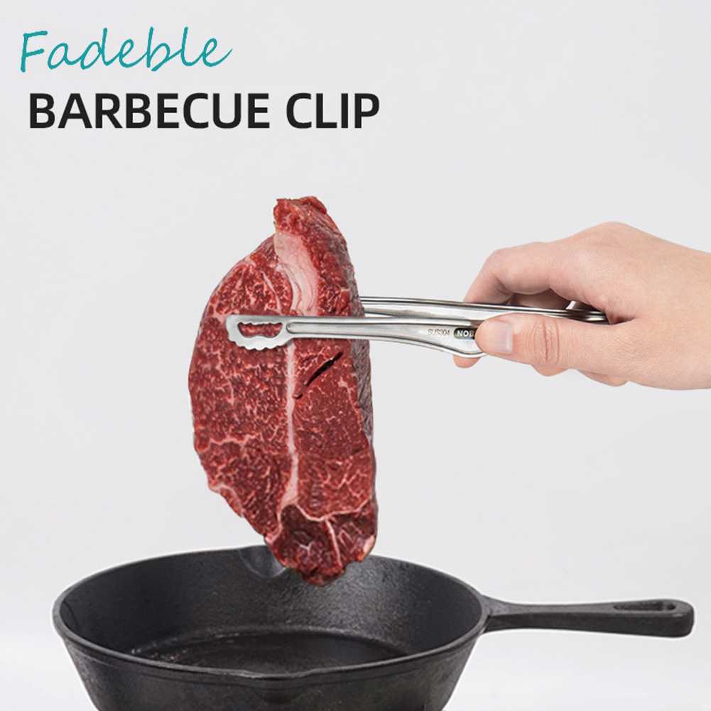Kẹp Gắp Thức Ăn Bằng Thép Không Gỉ Cách Nhiệt Có Thể Tái Sử Dụng Cho Tiệc Nướng