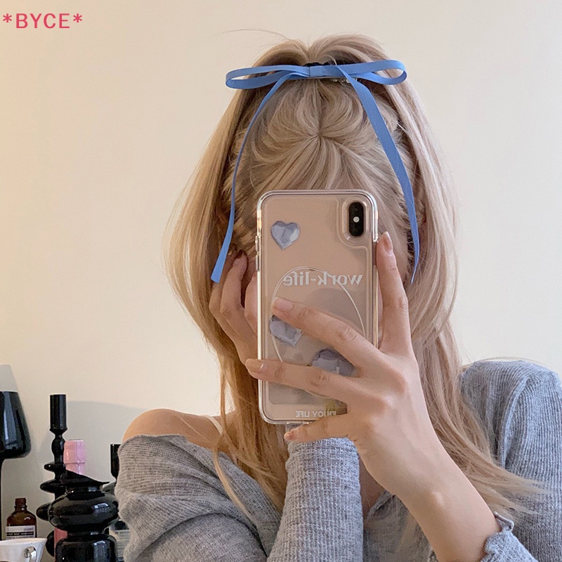 1 Cặp Kẹp Tóc Hình Nơ Lớn Phong Cách Vintage Dành Cho Nữ Mới