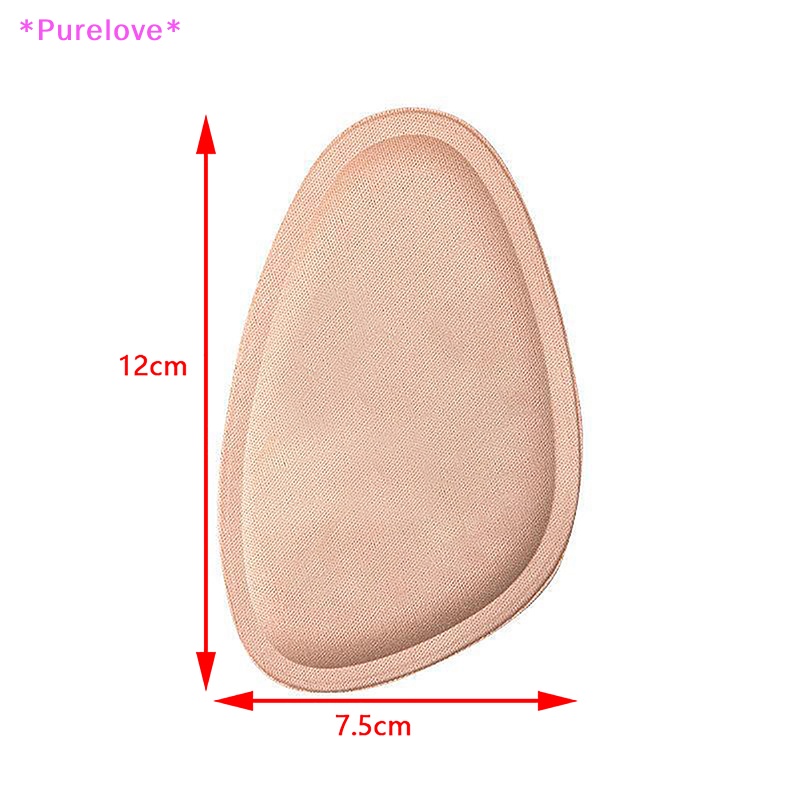 1 Cặp Đệm Cọ Trước Dày Dặn Siêu Mềm Thấm Hút Mồ Hôi Kích Thước Nửa Bàn Chân Mới