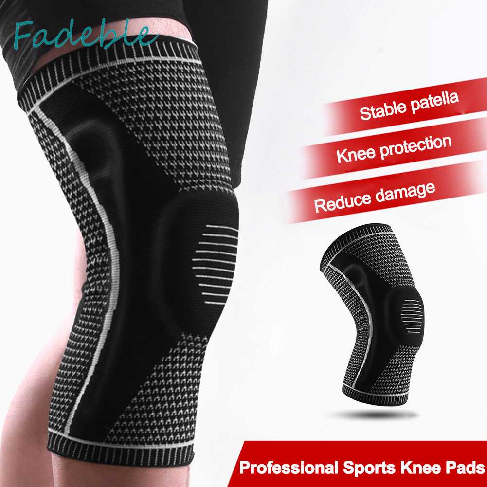 1 Miếng Đệm Bảo Vệ Đầu Gối Chống Trượt Khi Chơi Thể Thao